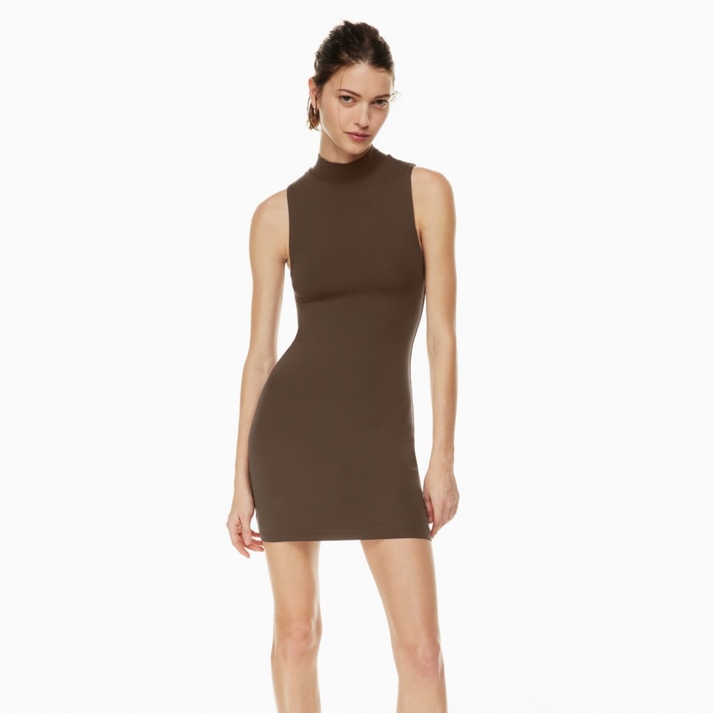 Aritzia Babaton Contour Mockneck Mini Dress